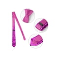 thumbnail image 2 of Corbata de lentejuelas para hombres INSPIRE CHIC para el Día del Padre, corbata de cuello autoajustable, brillante, disfraz de fiesta, fucsia, talla única, 2 of 6