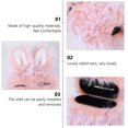 thumbnail image 3 of unbranded 1Ud Estuche De Para Auriculares Inalámbricos Rosa Con Orejas De Y Material Premium, 3 of 7