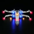 thumbnail image 4 of ‌LED Light Compatible with Legos 75301 Building Set, LED Light Kit for Legos 75301 X-wing fighter jet Building Toy, Decoration Lights with Battery Box, No Building Model Kit, 4 of 8