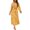 Yellow, variant on IROINNID Semi Formal Dress for Women Long Sleeve Empire Dress Fall And Winter New Floral Dress Slim Lantern Sleeve Tie Cake Dress,Red