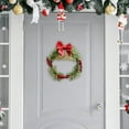 thumbnail image 5 of Elegant Holiday Wreath for Front Door with Natural and Berries for Festive Indoor and Outdoor, 5 of 6