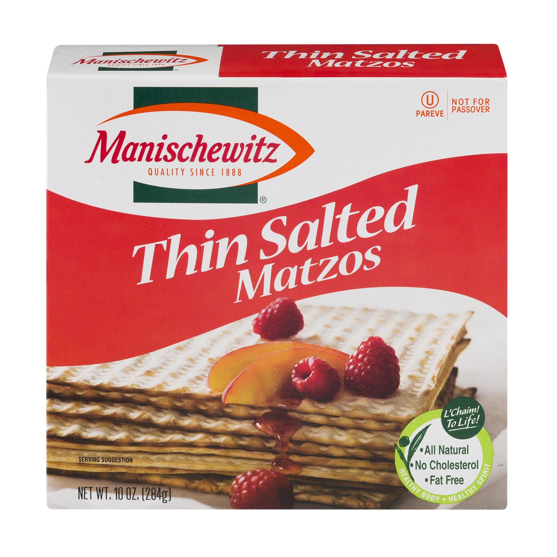Manischewitz Thin Salted Matzos, 10 oz