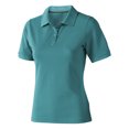 thumbnail image 1 of Elevate - Polo modelo Calgary de manga corta para mujer (Azul agua), 1 of 2