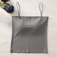 thumbnail image 1 of Camiseta sin mangas Hugo con tirantes de espagueti para mujer Gris Talla Única, 1 of 10