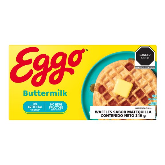 Waffle Kellogg´s Eggo sabor mantequilla 349 g