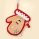 thumbnail image 1 of Christmas Hand Towel Cute Santa Tree Glove Snowman Deer Ultra Soft Thick Fleece Hanging Loop Drying Super, 1 of 6