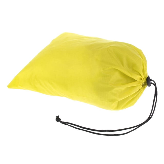 Sac de Rangement Léger Pliable Imperméable à Cordon Organisateur de Sacs pour Jaune