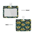 thumbnail image 2 of Naloa Sunflowers Card Badge Holder Work Badge Sleeve for Office, School, Factory, ID Credit Cards, Driver Licenses and Passes, 2 of 7
