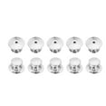 thumbnail image 1 of Unique Bargains Pin Backs Metal Lapel Pin Backing Enamel Pin Brooch Holder Locking Clasp Silver Tone 10 Pack, 1 of 6