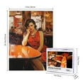 thumbnail image 4 of 500 PCS Vintage Elegant Bar Woman Puzzles For Adults 1000 Pieces,Unique Artwork For Adults,Stress Relieving Pleasure,Charm Wooden Jigsaw Puzzles,Every Piece Is Unique,Relax Yourself, 4 of 6