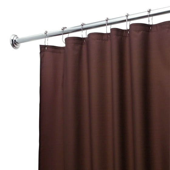 Interdesign Waterproof Fabric Shower Curtain Liner Various Sizes Interdesign Waterproof Fabric Shower Curtain Liner Various Sizes Natural Colors Com