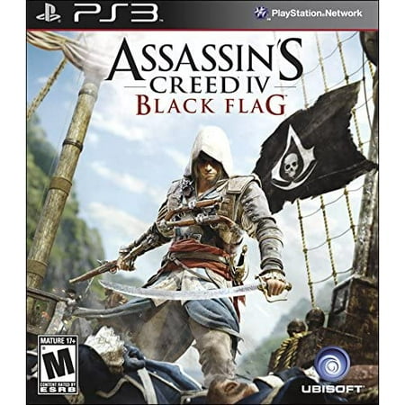 Refurbished Assassin's Creed IV Black Flag For PlayStation 3 PS3 (Best Fighting Games For Ps3 2019)
