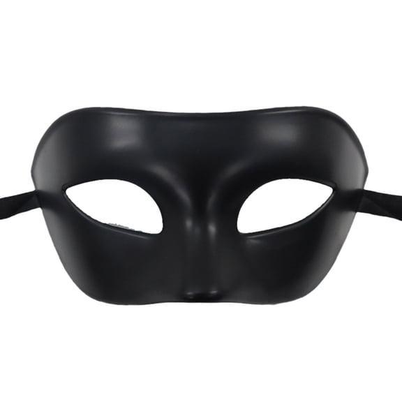 SUYOLL Halloween Classic Half Face Masquerade Mask for Men Women,Lightweight Mask with Elastic Strap for Halloween Party Home Cosplay