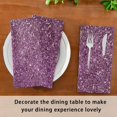 thumbnail image 6 of Coolnut Set of 1 Glitter Texture Satin Napkin Square 20 Inches Table Napkins Soft Smooth Decorative Napkins for Wedding Banquet Party Decoration, 6 of 6