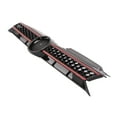 thumbnail image 4 of Ikon Motorsports Grille - Fits 10-14 Golf MK6 Mesh GTI Style Black Red Front Grille Logo Base - ABS, 4 of 7