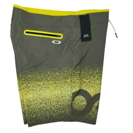 Men's Oakley Pixel Board Short Dark Brush 18 Inches - Size 38