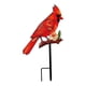 thumbnail image 3 of Cardenal rojo en estaca para jardín, adorno decorativo para césped. Estilo C, 3 of 8