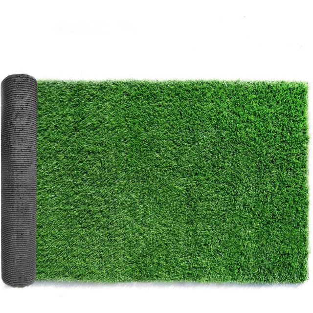 Césped artificial sintético de alta calidad, césped artificial falso de alta densidad, césped natural realista para perros de jardín (1 mx 2 m)