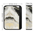 thumbnail image 3 of WYYP Marble Clyfford Still Black and Gold Car Seat Belt Cover Safety Protector 1Pcs, 3 of 5