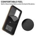 thumbnail image 3 of SaniMore for Samsung Galaxy S24 (6.2" 2024) Wallet Case,Back Flip Cash Pocket 360° Rotating Metal Holder Kickstand PU Leather Shockproof TPU Card Slots Magnetic Car Mount Wear-resistant Shell, Brown, 3 of 15