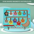 thumbnail image 2 of Magnetic Beads for Kids, Wooden Early Education Color Classification Counting Addition Subtraction Toy, 2 of 3