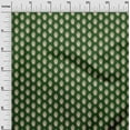 thumbnail image 3 of oneOone Polyester Spandex Green Fabric Goddess Durga Face Sewing Craft Projects Fabric Prints By Yard 56 Inch Wide, 3 of 5
