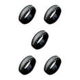 thumbnail image 3 of Maytalsory Unique Vintage Steel Ring Suitable For All Genders Metal Ring For Men Gifts For Friends Vintage Rings All black 11 5Set, 3 of 6