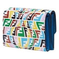 thumbnail image 2 of New Fendi Vertigo Baguette Multicolor Leather Small Trifold Wallet 8M0395, 2 of 7