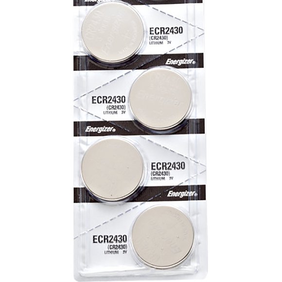 4 x Energizer CR2430 Batteries, Lithium Battery 2430