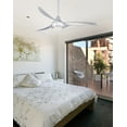 thumbnail image 2 of Minkaaire Light Wave Light Wave 52" 3 Blade Indoor Led Ceiling Fan - Coal, 2 of 10