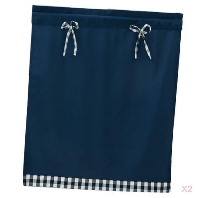 Cortinas De Cocina Decorativas De 2 Piezas Cortinas Opacas Para Ventanas Color 29 ''x24''