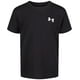 thumbnail image 1 of Camiseta Under Armour Elite de manga corta para niño, talla 7, color negro, 1 of 1