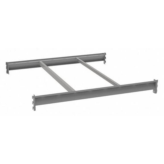 Tennsco Shelf, 48 in D, 48 in W, Industrial Gray BPB-48-48