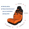 thumbnail image 5 of Pofeuu Halloween With Black Bats Print Automotive Car Seat Covers Flat Cloth Full Set Seat Covers,Car Seat Covers front seats for Cars Trucks and SUVs, 5 of 9