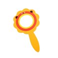 thumbnail image 4 of Loupe Portable pour Enfants, Jouet Éducatif avec Poignée (Orange), 4 of 8