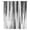Black, variant on Blue Gray Sheer Curtains 54 Inch Length, Light Filtering Voile Curtain Panel, Modern Simple Abstract White Ombre Texture Rod Pocket Drapes Window Treatments for Living Room Bedroom 52"x54"