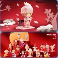 thumbnail image 2 of POP MART Skullpanda Three, Two, One! Happy Chinese New Year Series Blind Box Action Figure Guess Bag Ornament Decor Cute Toy, 2 of 5