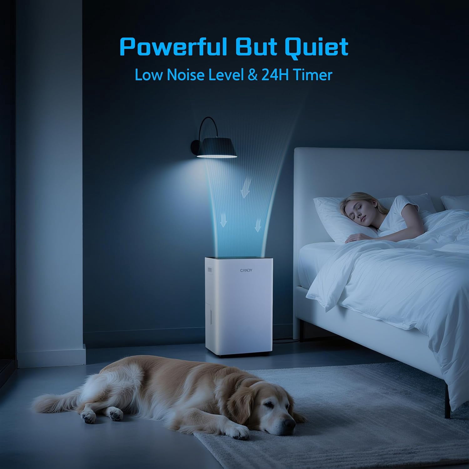 80-Pint Smart Dehumidifier for Home & Basement, Covers up to 4,500 Sq.Ft, WiFi Portable Large Room Dehumidifier with 1.35-Gallon Tank, Drain Hose, Auto/Sleep/Continuous Modes for Bedroom, Bathroom