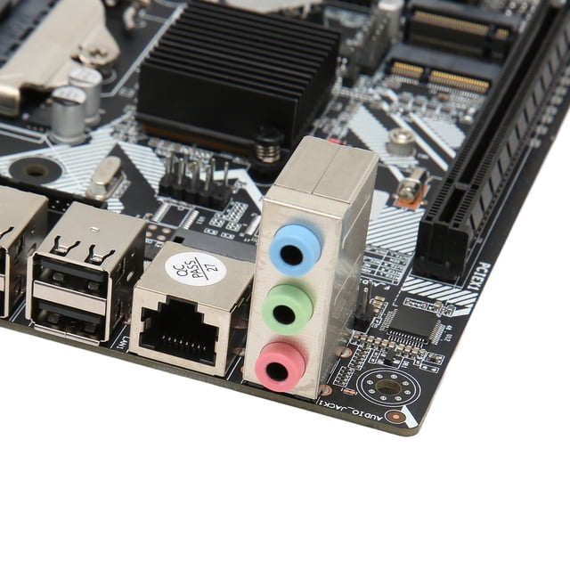 Placa base LGA 1155 NVME WiFi M.2 VGA HD Salida 9 USB 2.0 DDR3 Mini ITX Placa base para computadora PC Reemplazo