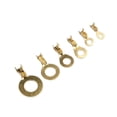 thumbnail image 5 of 150PCS Brass Crimp Ring Terminals Kit Cable Wire Connectors Spade Electrical Set, 5 of 9