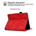 thumbnail image 4 of GSFY Case for All-new 7" Kindle Paperwhite 12th Gen 2024 & Kindle Colorsoft Signature Edition 2024, PU Leather Protective Smart Shell Flip Stand Cover with Card Slots Auto Sleep/Wake, Red, 4 of 7