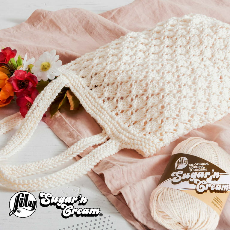 Lily Sugar'n Cream® The Original #4 Medium Cotton Yarn, Meadow 2.5