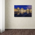 thumbnail image 3 of Trademark Fine Art "Golden Hour in the Louvre" Canvas Art by Mathieu Rivrin, 3 of 3