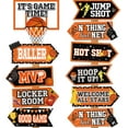 thumbnail image 1 of Letrero decorativo para fiestas de baloncesto, 20 piezas, para niños y adolescentes, 1 of 6