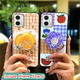 thumbnail image 2 of LYM-Phone Case For MOTO G 5G 2023, Cartoon Quicksand Skin feel silicone Simplicity Glitter Soft Case cute Durable Anti-knock Waterproof Rotatable stand Kickstand Fashion Design TPU, 2 of 9