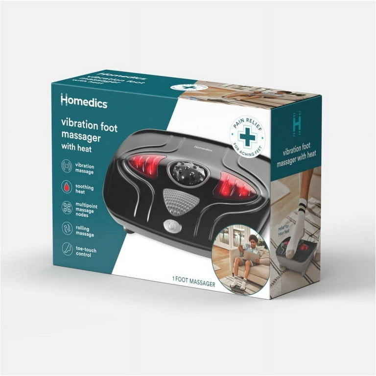 homedics vibrating foot massager HoMedics Foot Massager Heat & Motion Therapy PSL-2000H (Foot Flow) main image 0