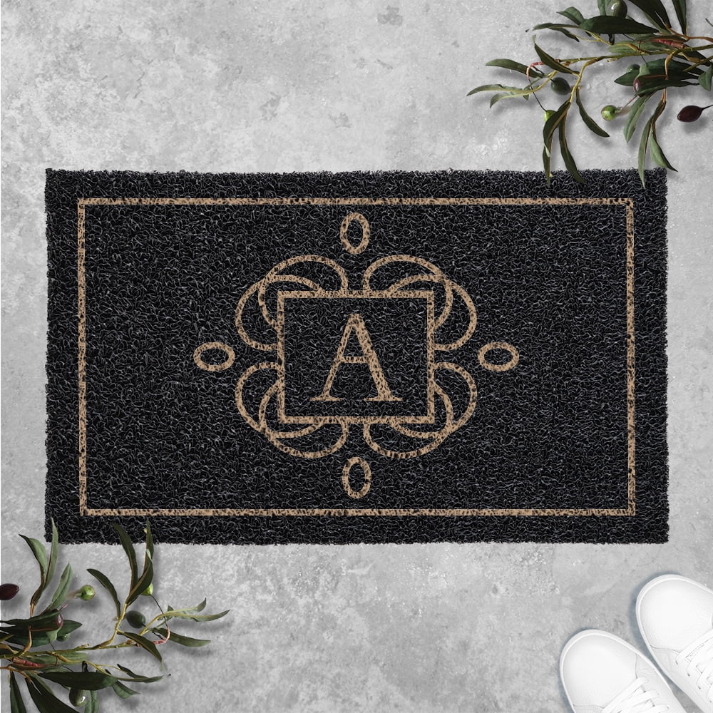 Housewarming Gift Entry Way Coir Mat Last Name Doormat Household Customized Doormat Home Decor Personalized Family Name Rug
