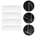 thumbnail image 2 of Miangastore Home Organizers Shelf Dividers Transparent 4Pcs 8.8X2.3In, 2 of 8