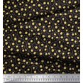 thumbnail image 3 of Soimoi Poly Georgette Fabric Artistic Leaves Print Fabric by Yard 52 Inch Wide, 3 of 5