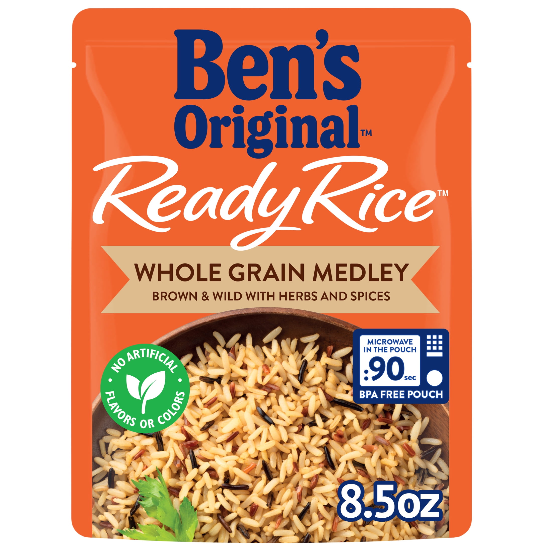 Ben's Original™ Ready Rice™ Whole Grain Medley, Brown & Wild, 8.5 oz